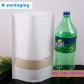 5 pcs Matt Finished Creamy White Kraft Candy Paper Bag Kraft Gift Paper Bag with Window